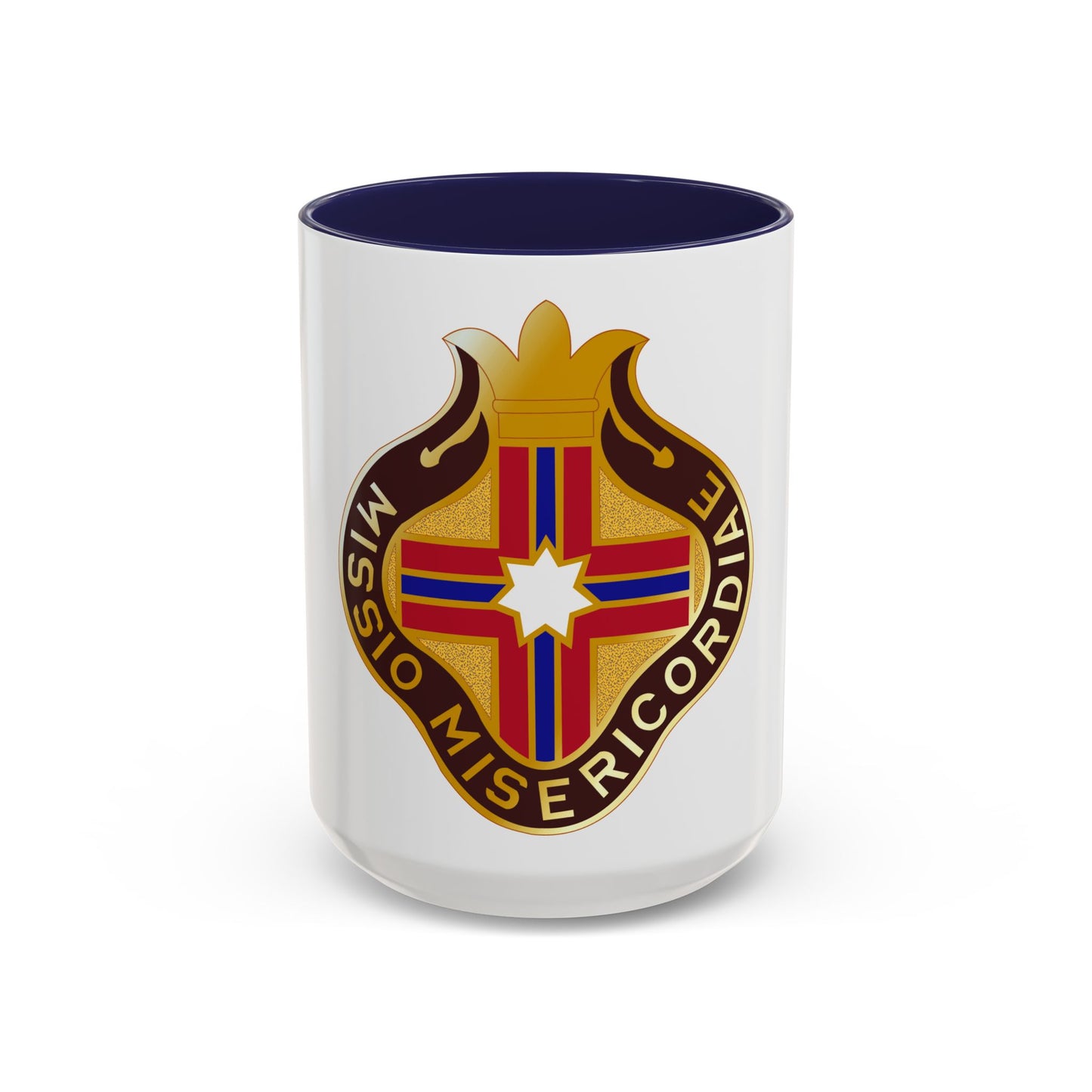 25 Surgical Hospital (U.S. Army) Accent Coffee Mug