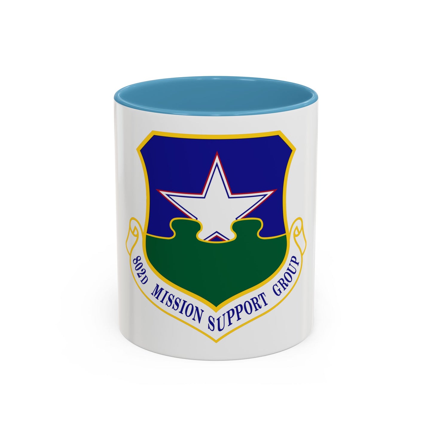 802nd Mission Support Group (U.S. Air Force) Accent Coffee Mug