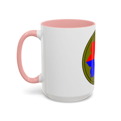 9th Infantry Division patch (U.S. Army) Accent Coffee Mug