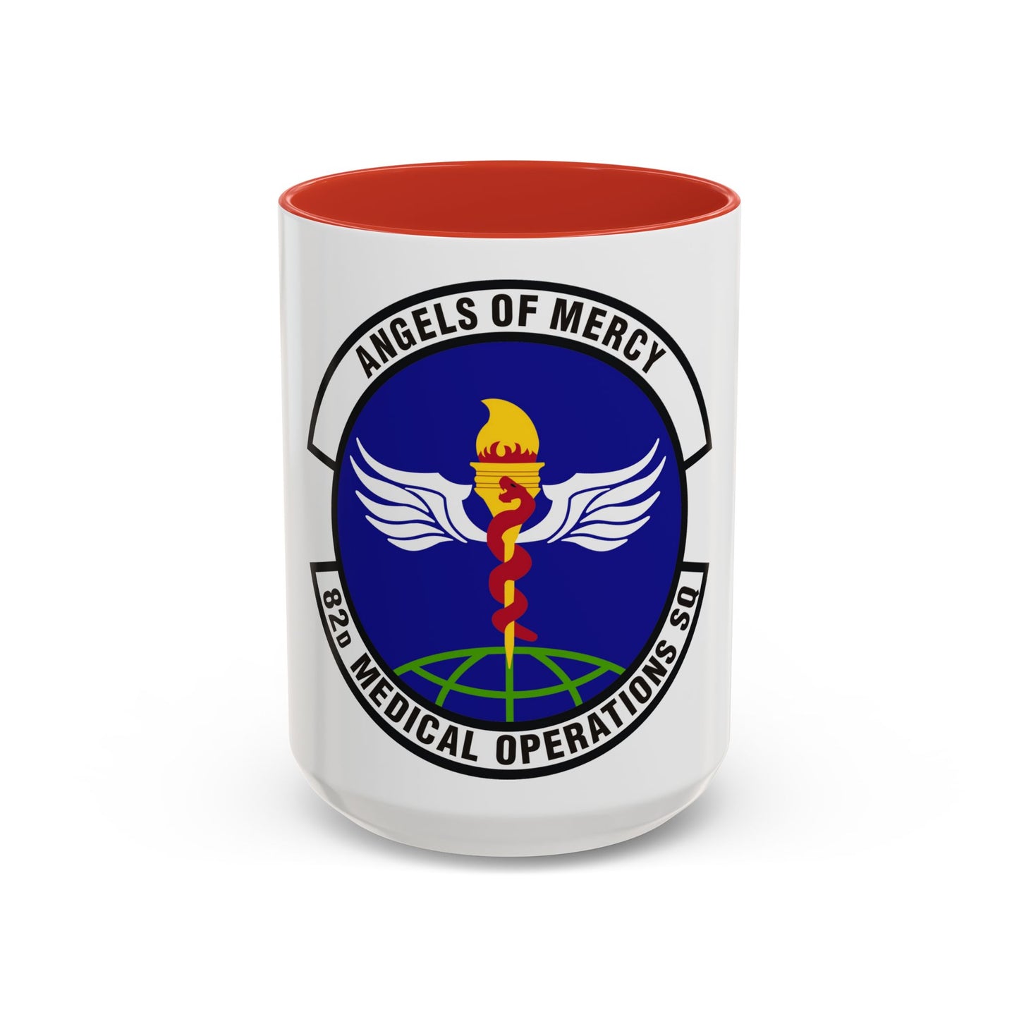 82d Medical Operations Squadron (U.S. Air Force) Accent Coffee Mug