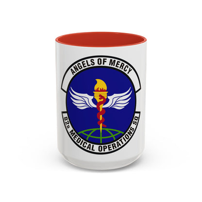 82d Medical Operations Squadron (U.S. Air Force) Accent Coffee Mug