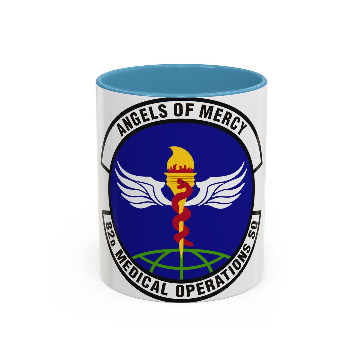 82d Medical Operations Squadron (U.S. Air Force) Accent Coffee Mug