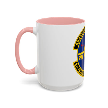 5 Intelligence Squadron ACC (U.S. Air Force) Accent Coffee Mug