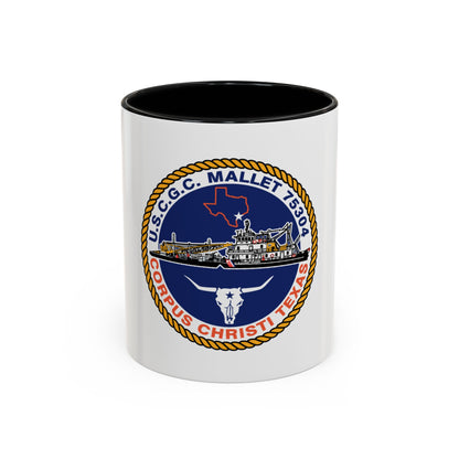 USCGC Mallet 75304 (U.S. Coast Guard) Accent Coffee Mug