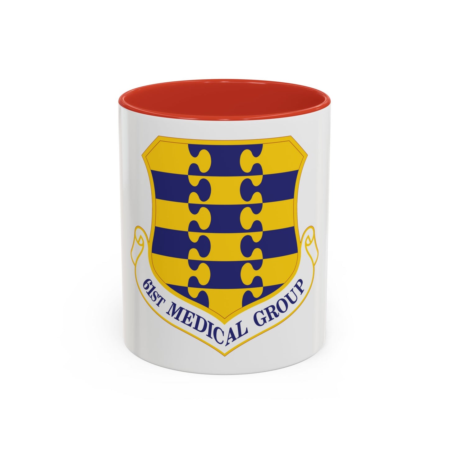 61st Medical Group (U.S. Air Force) Accent Coffee Mug