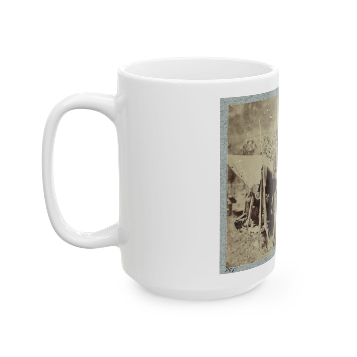 2d Rhode Island Infantry 009 (U.S. Civil War) White Coffee Mug