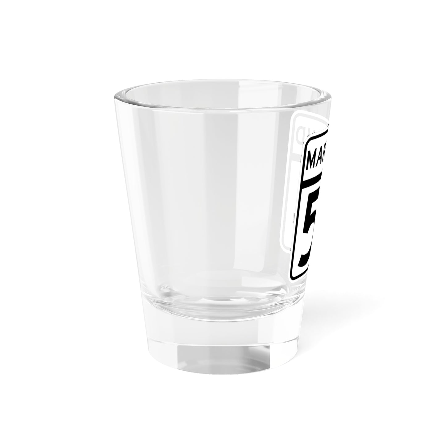 MD Route 54 (Maryland) (Road Sign) Shot Glass 1.5oz