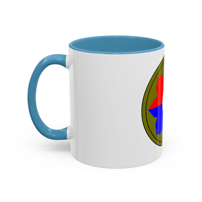 9th Infantry Division patch (U.S. Army) Accent Coffee Mug