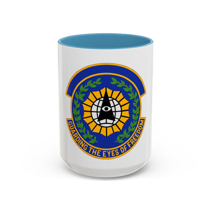 9 Security Forces Squadron ACC (U.S. Air Force) Accent Coffee Mug