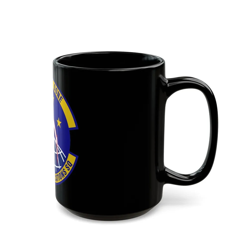 412th Communications Squadron (U.S. Air Force) Black Coffee Mug-Go Mug Yourself