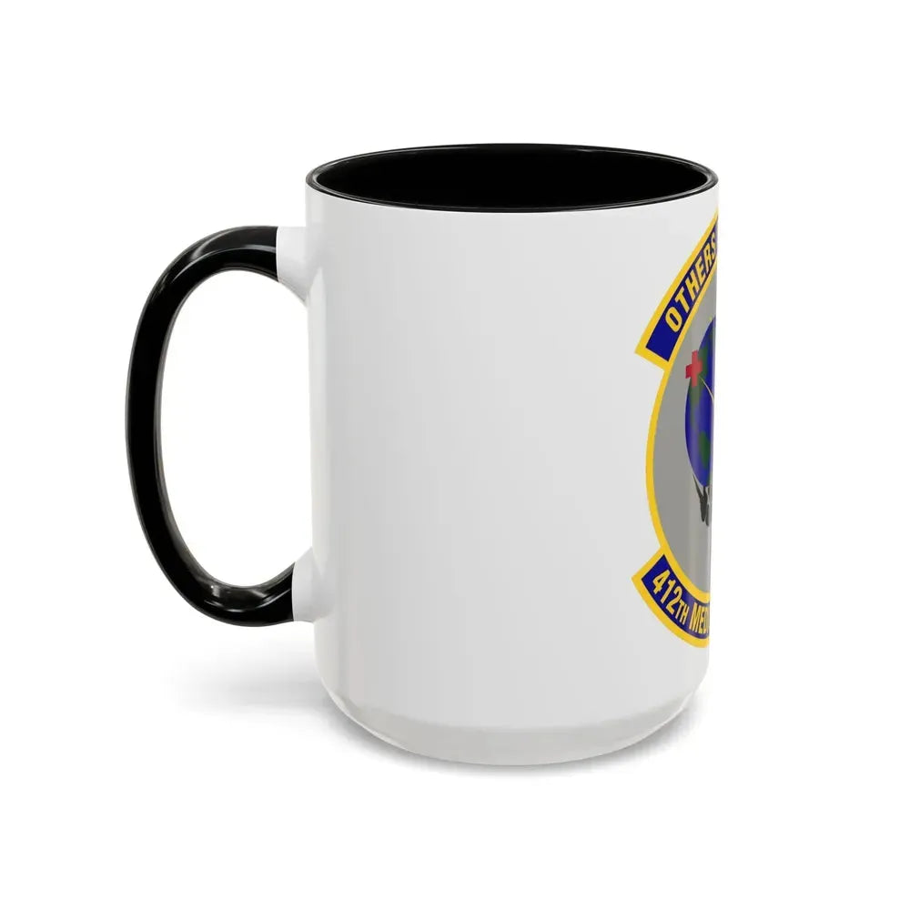 412th Medical Support Squadron (U.S. Air Force) Accent Coffee Mug - Go Mug Yourself