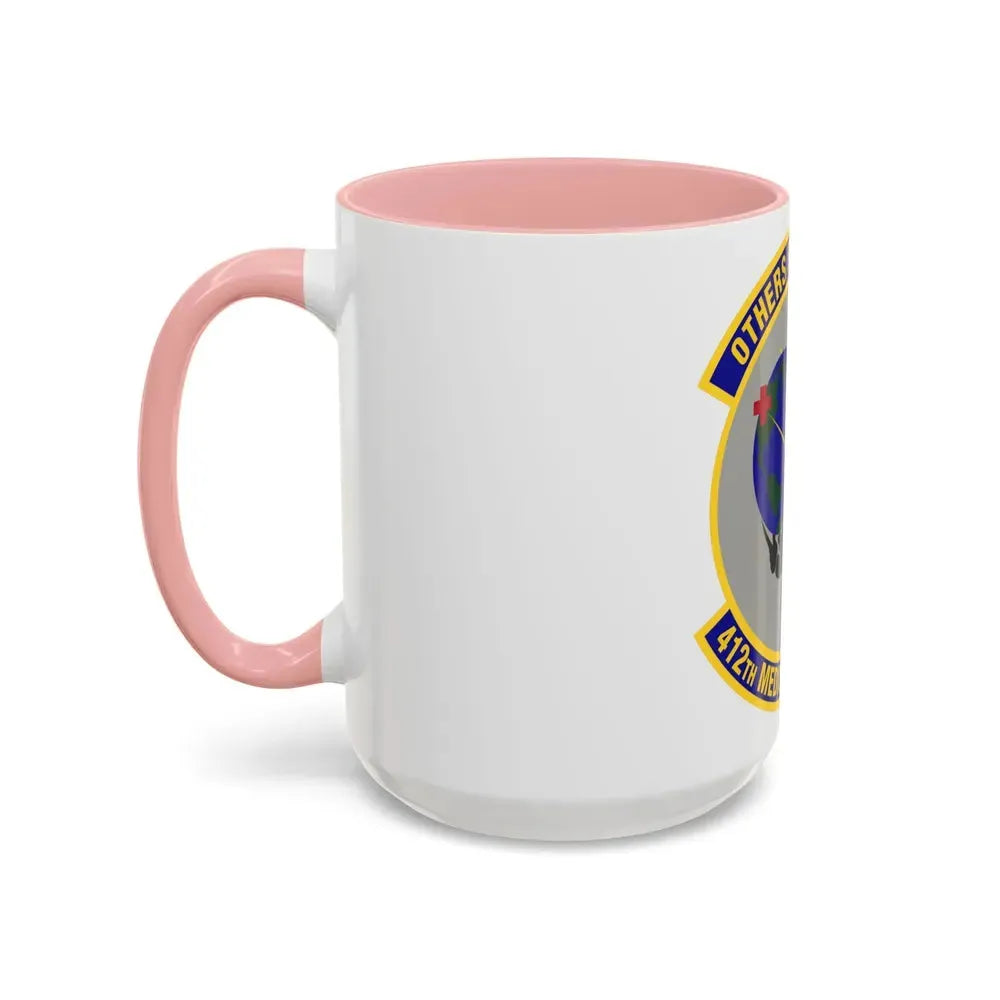 412th Medical Support Squadron (U.S. Air Force) Accent Coffee Mug - Go Mug Yourself