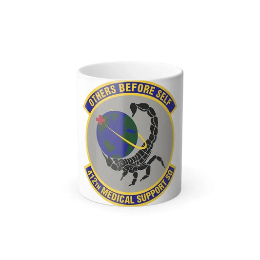 412th Medical Support Squadron (U.S. Air Force) Color Changing Coffee Mug 11oz - Go Mug Yourself