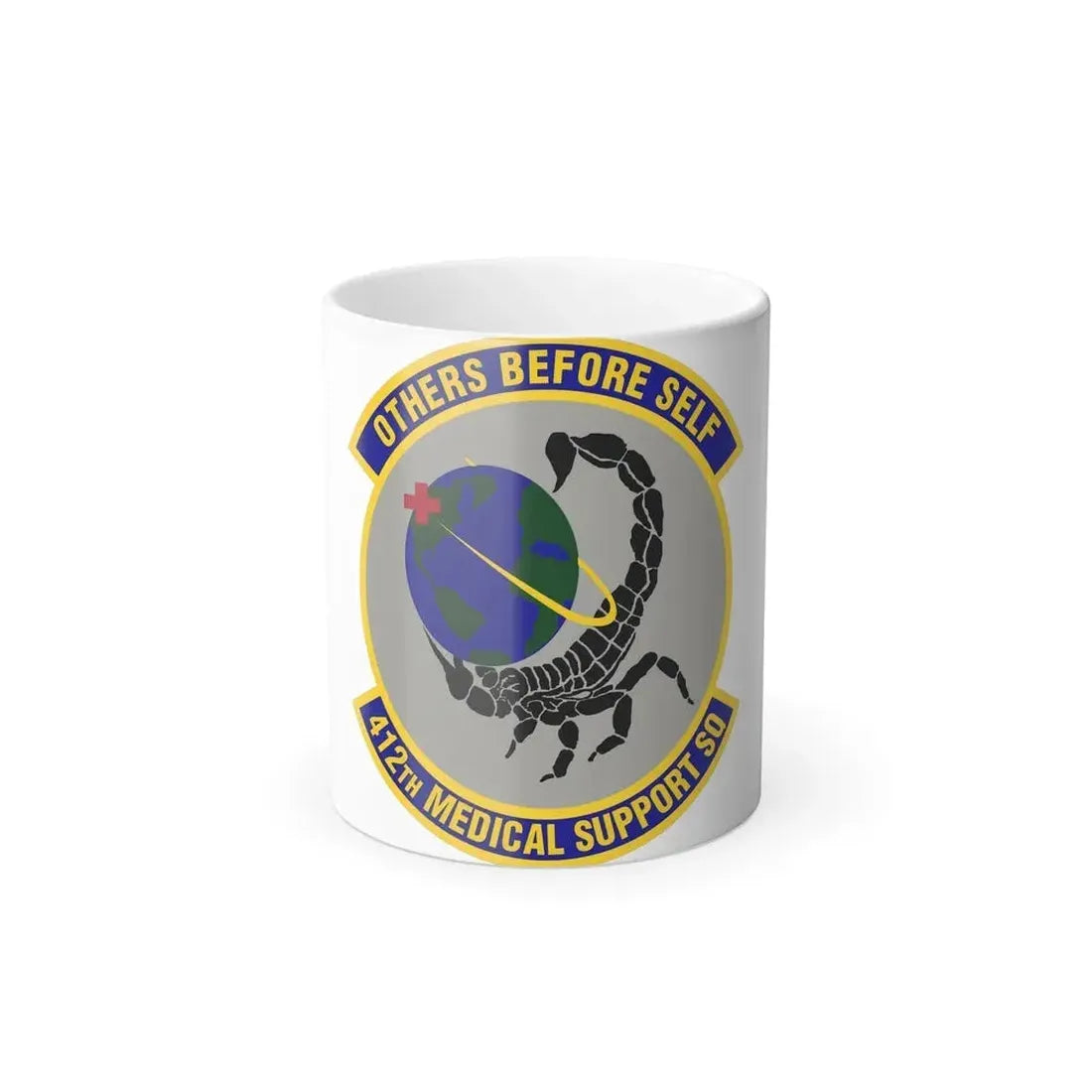 412th Medical Support Squadron (U.S. Air Force) Color Changing Coffee Mug 11oz - Go Mug Yourself