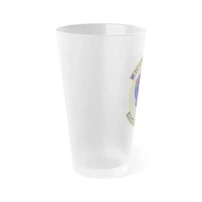 412th Medical Support Squadron (U.S. Air Force) Frosted Pint Glass 16oz - Go Mug Yourself