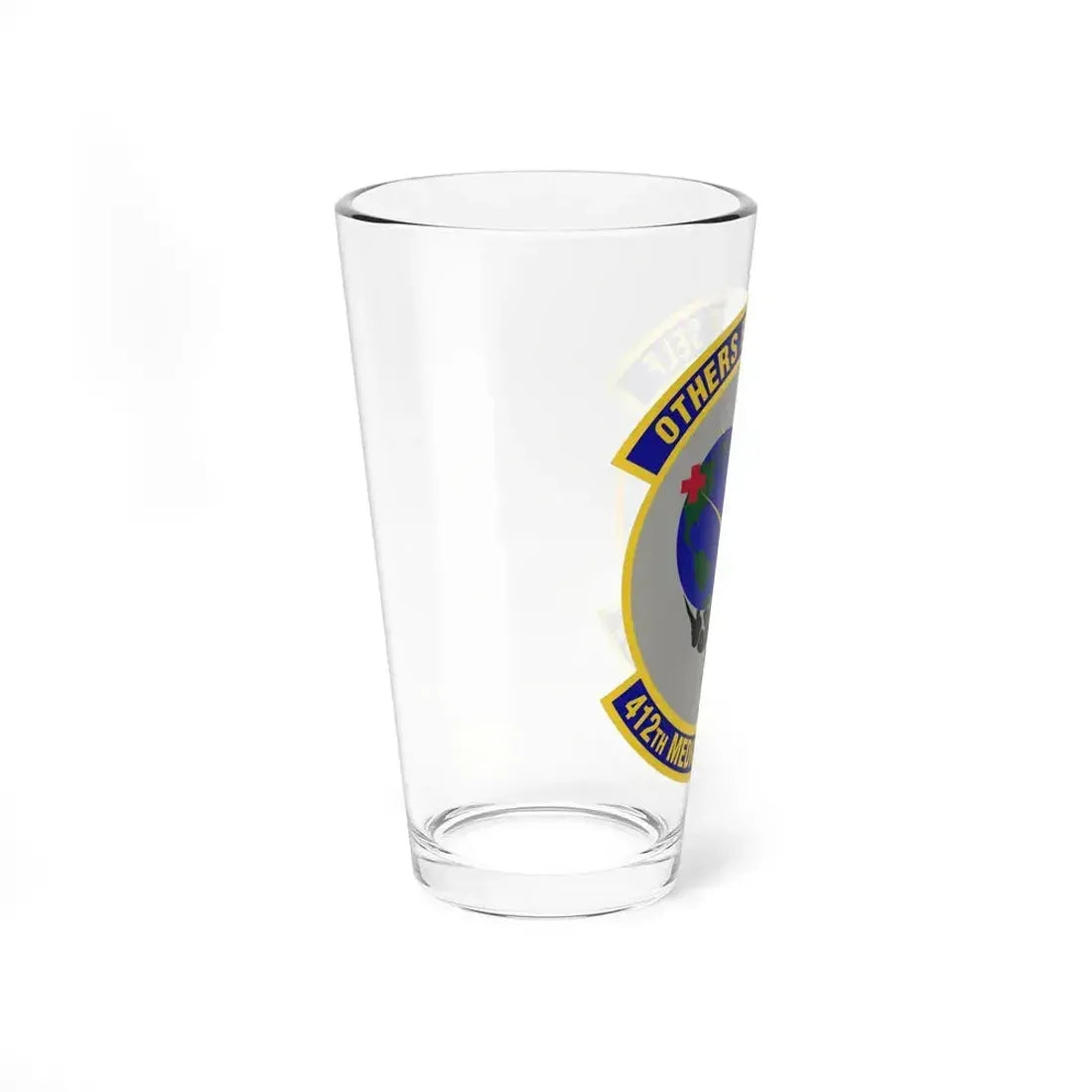 412th Medical Support Squadron (U.S. Air Force) Pint Glass 16oz - Go Mug Yourself