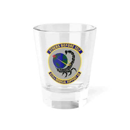 412th Medical Support Squadron (U.S. Air Force) Shot Glass 1.5oz 1.5oz - Go Mug Yourself
