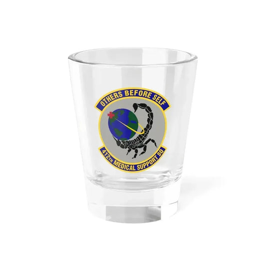 412th Medical Support Squadron (U.S. Air Force) Shot Glass 1.5oz 1.5oz - Go Mug Yourself