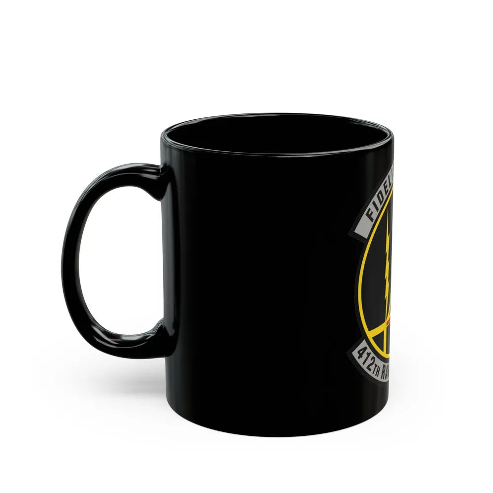 412th Range Squadron (U.S. Air Force) Black Coffee Mug-Go Mug Yourself