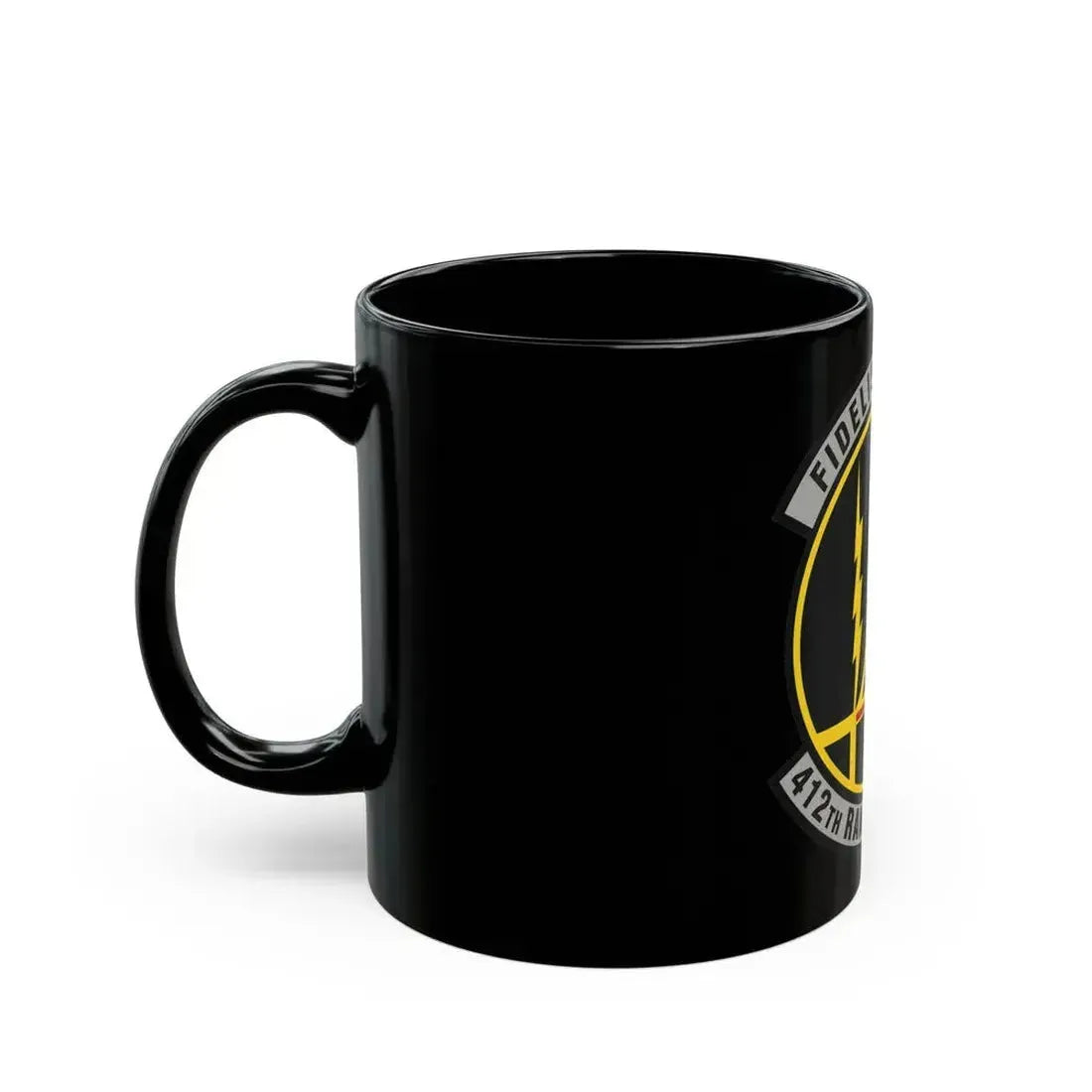 412th Range Squadron (U.S. Air Force) Black Coffee Mug - Go Mug Yourself