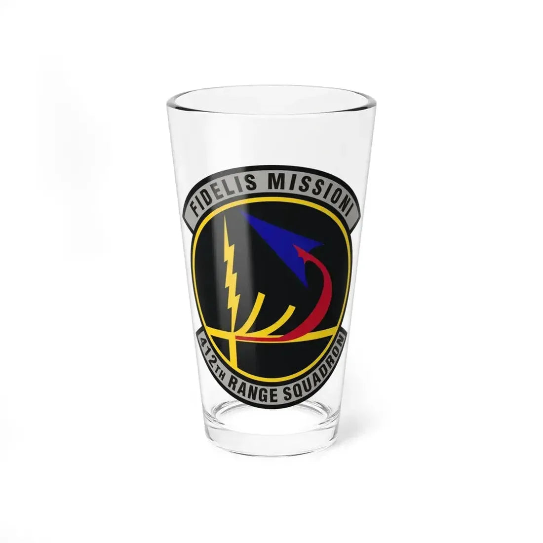 412th Range Squadron (U.S. Air Force) Pint Glass 16oz 16oz - Go Mug Yourself