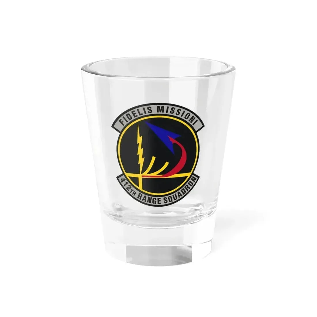 412th Range Squadron (U.S. Air Force) Shot Glass 1.5oz 1.5oz - Go Mug Yourself