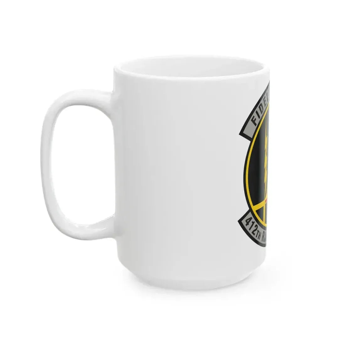 412th Range Squadron (U.S. Air Force) White Coffee Mug - Go Mug Yourself