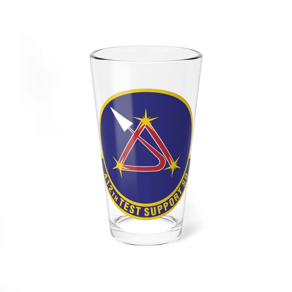 412th Test Support Squadron (U.S. Air Force) Pint Glass 16oz-16oz-Go Mug Yourself