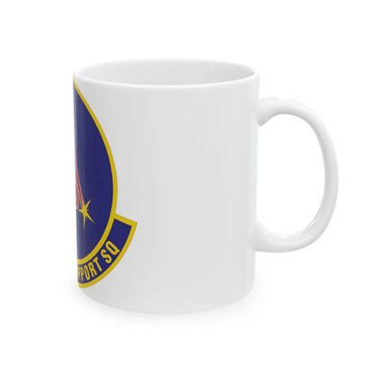 412th Test Support Squadron (U.S. Air Force) White Coffee Mug-Go Mug Yourself