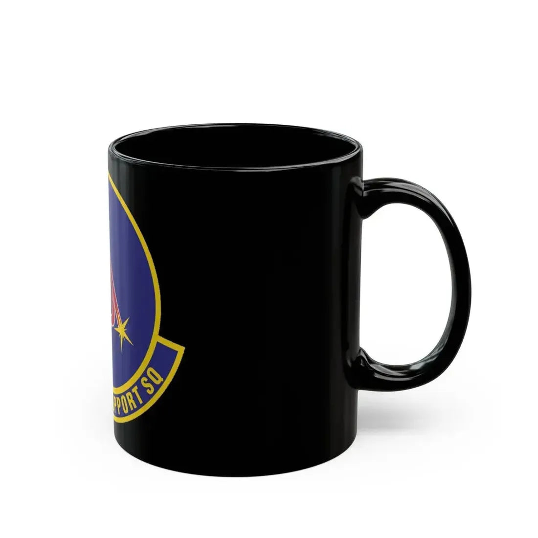 412th Test Support Squadron (U.S. Air Force) Black Coffee Mug - Go Mug Yourself