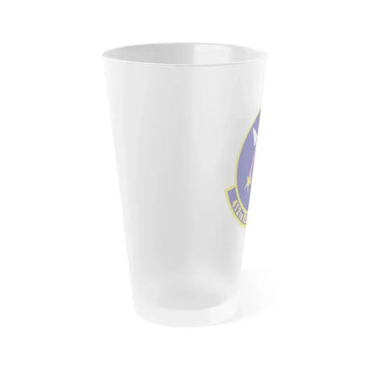 412th Test Support Squadron (U.S. Air Force) Frosted Pint Glass 16oz - Go Mug Yourself