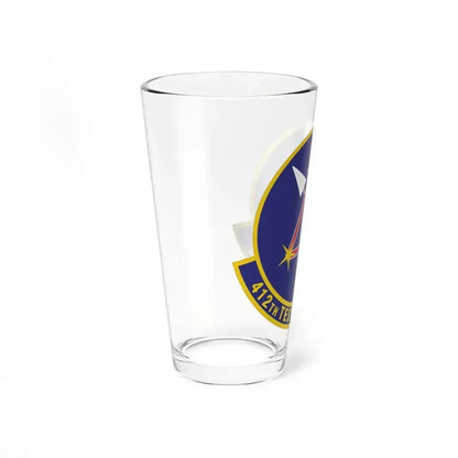 412th Test Support Squadron (U.S. Air Force) Pint Glass 16oz - Go Mug Yourself