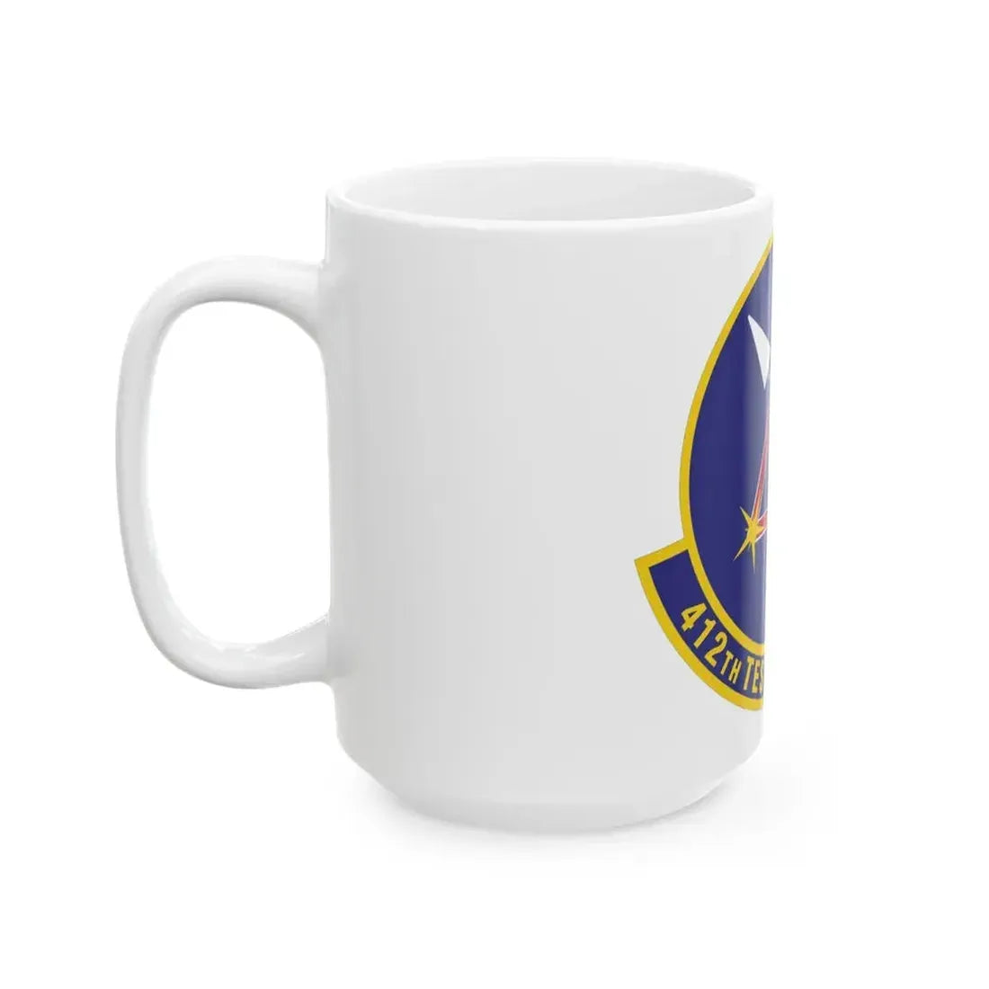 412th Test Support Squadron (U.S. Air Force) White Coffee Mug - Go Mug Yourself