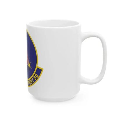 412th Test Support Squadron (U.S. Air Force) White Coffee Mug - Go Mug Yourself
