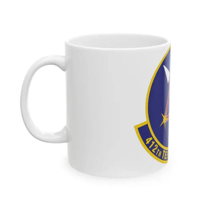 412th Test Support Squadron (U.S. Air Force) White Coffee Mug - Go Mug Yourself