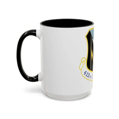 412th Test Wing (U.S. Air Force) Accent Coffee Mug - Go Mug Yourself