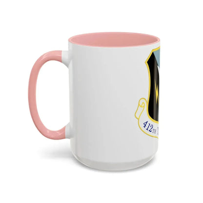 412th Test Wing (U.S. Air Force) Accent Coffee Mug - Go Mug Yourself