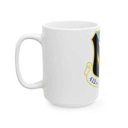 412th Test Wing (U.S. Air Force) White Coffee Mug - Go Mug Yourself