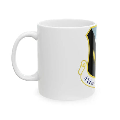 412th Test Wing (U.S. Air Force) White Coffee Mug - Go Mug Yourself