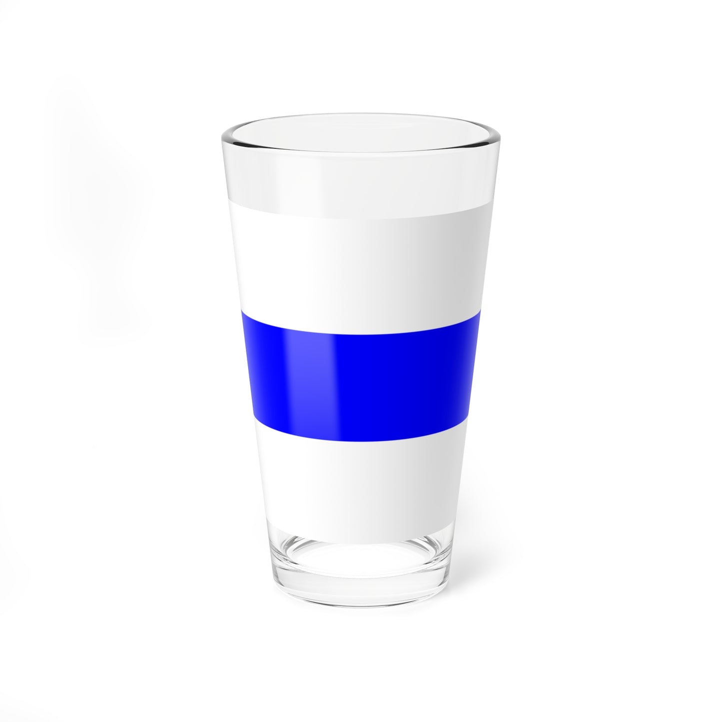 Flag of Zug (Switzerland) Pint Glass 16oz