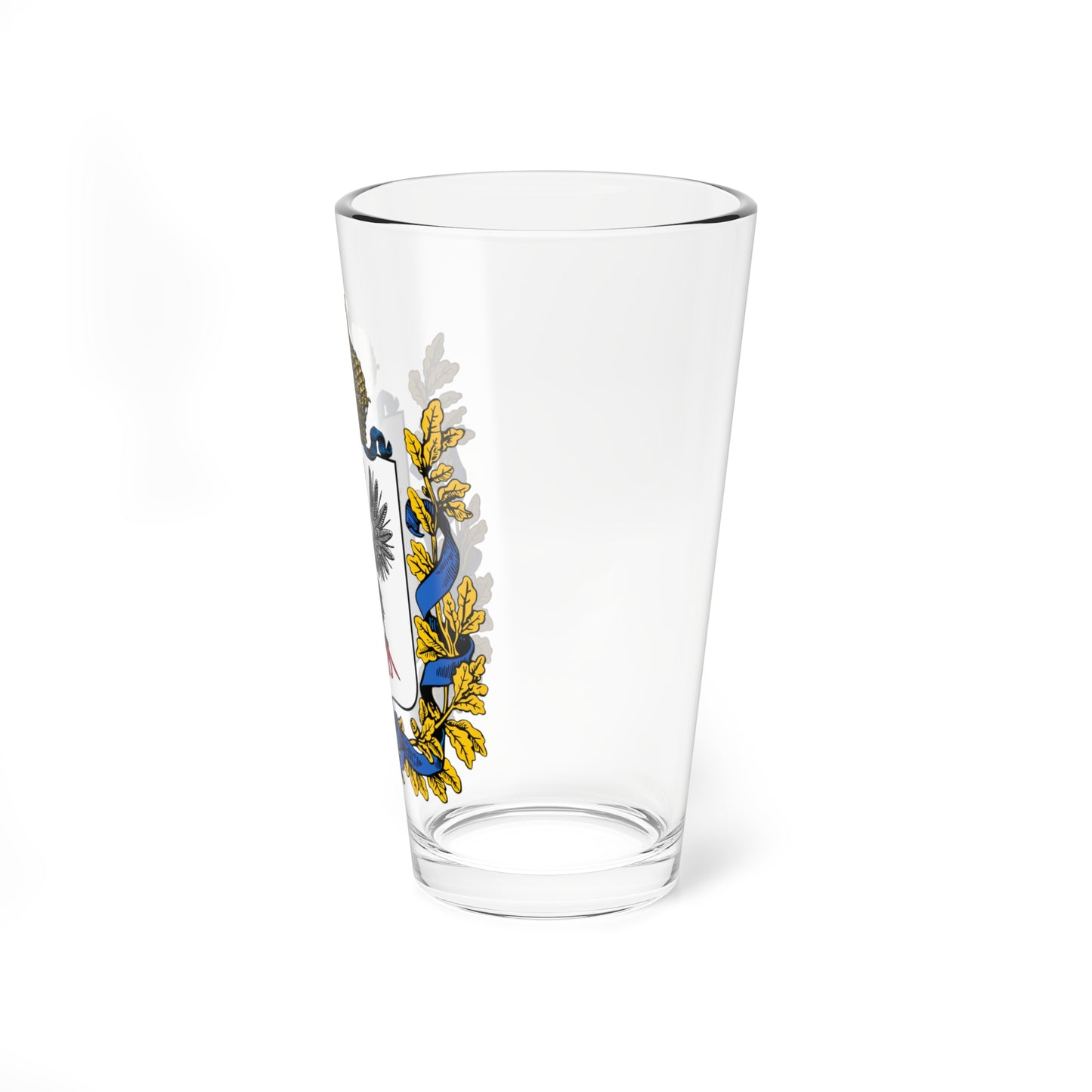 Coat of arms of Yakutsk Oblast 1878 (Russia) (Coat of Arms) Pint Glass 16oz