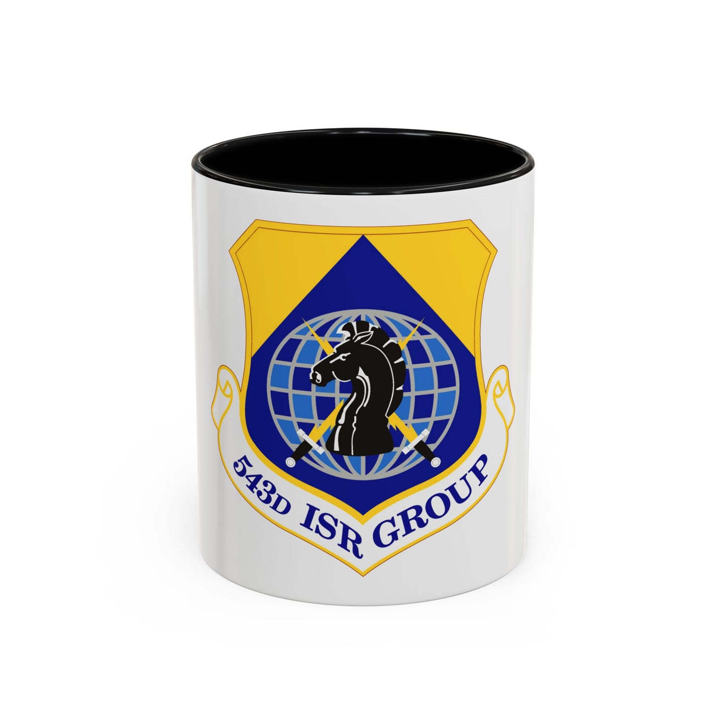 543 Intelligence Surveillance and Reconnaissance Group AFISRA (U.S. Air Force) Accent Coffee Mug