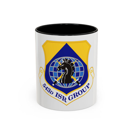 543 Intelligence Surveillance and Reconnaissance Group AFISRA (U.S. Air Force) Accent Coffee Mug
