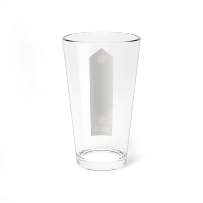 CzArmy 2011 OF3 Major shoulder (Czech Republic) (Military Rank) Pint Glass 16oz