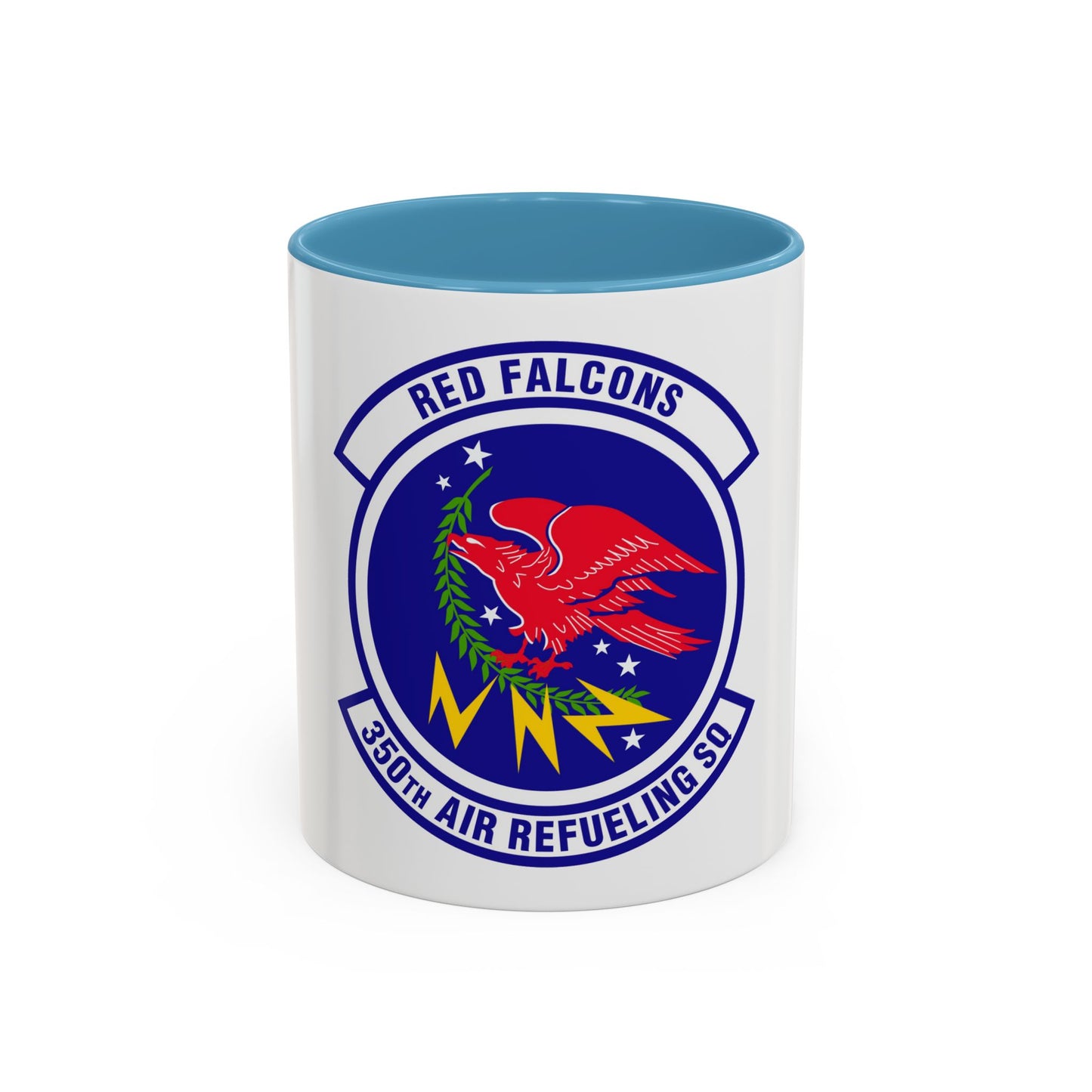 350 Air Refueling Squadron AMC (U.S. Air Force) Accent Coffee Mug
