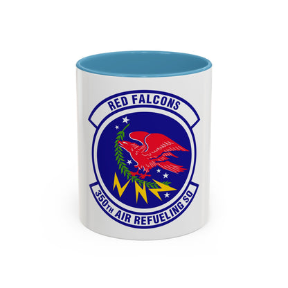 350 Air Refueling Squadron AMC (U.S. Air Force) Accent Coffee Mug