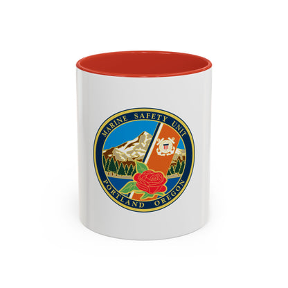USCG MSU Portland (U.S. Coast Guard) Accent Coffee Mug