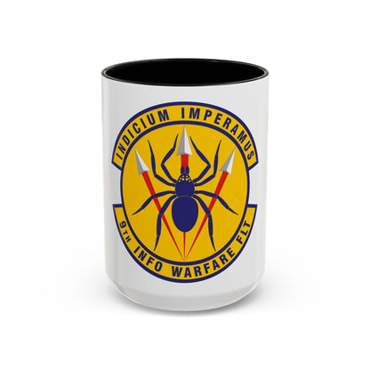 9th Information Warfare Flight (U.S. Air Force) Accent Coffee Mug