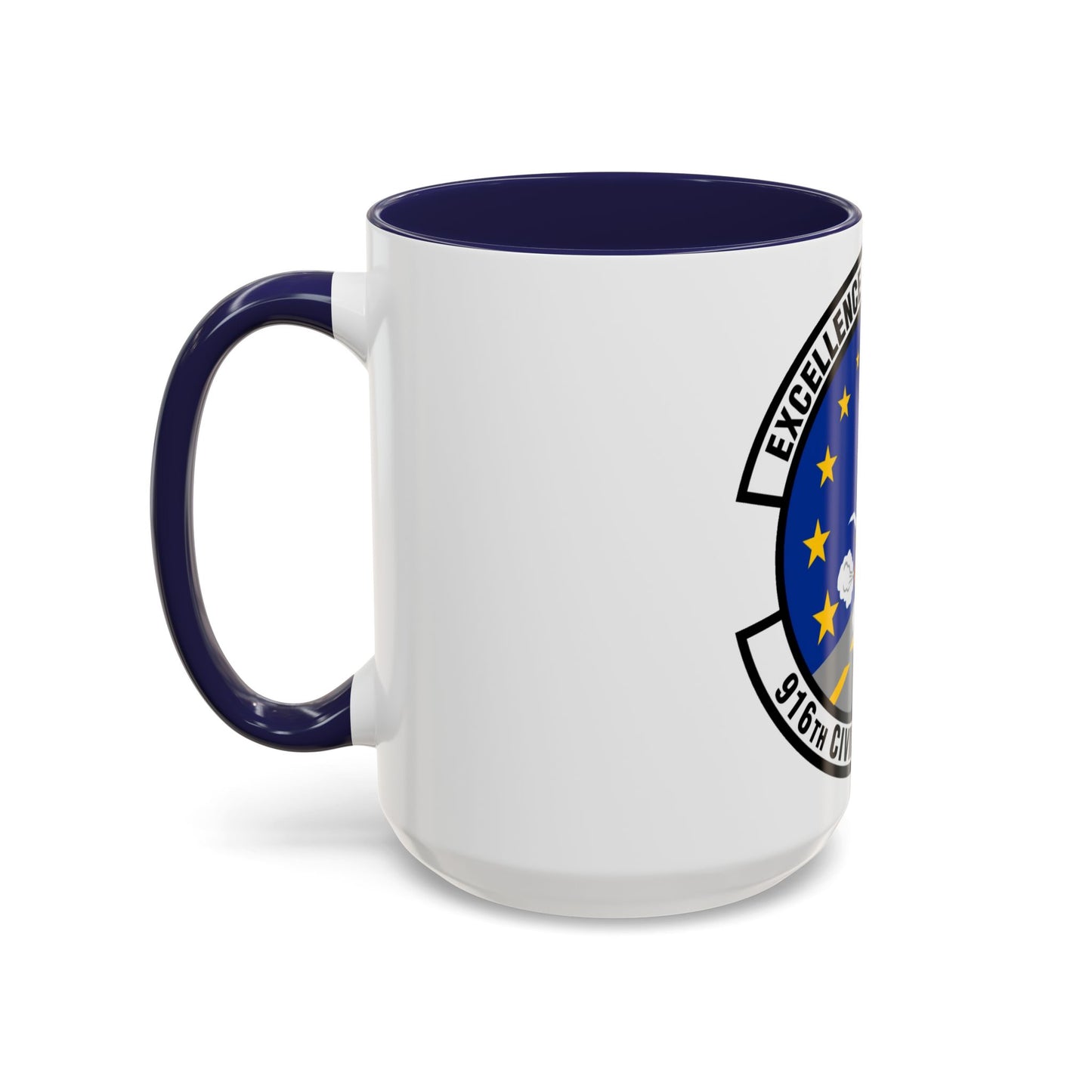 916th Civil Engineer Squadron (U.S. Air Force) Accent Coffee Mug