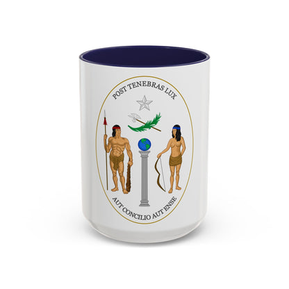 Obverse of the Coat of Arms of Chile (1812-1814) - Accent Coffee Mug